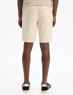 Celio Bermuda 100% coton - beige^Homme Shorts Et Bermudas|Shorts Et Bermudas