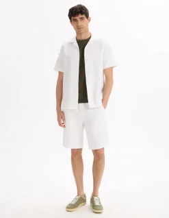 Celio Bermuda 100% coton - beige^Homme Shorts Et Bermudas|Shorts Et Bermudas