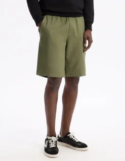 Celio Bermuda 100% coton - kaki^Homme Shorts Et Bermudas|Shorts Et Bermudas