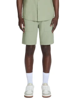 Celio Bermuda 100% coton - vert^Homme Shorts Et Bermudas|Shorts Et Bermudas