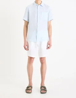 Celio Bermuda 100% lin -^Homme Shorts Et Bermudas|Shorts Et Bermudas