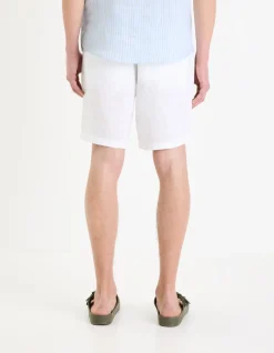 Celio Bermuda 100% lin -^Homme Shorts Et Bermudas|Shorts Et Bermudas