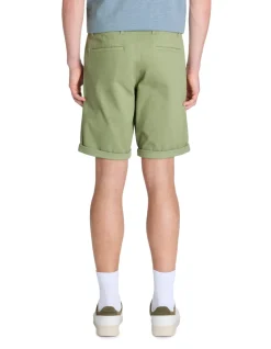 Celio Bermuda chino en coton stretch - vert clair^Homme Shorts Et Bermudas|Shorts Et Bermudas