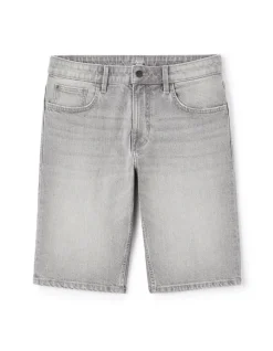 Celio Bermuda en jean coton stretch - gris^Homme Shorts Et Bermudas|Shorts Et Bermudas