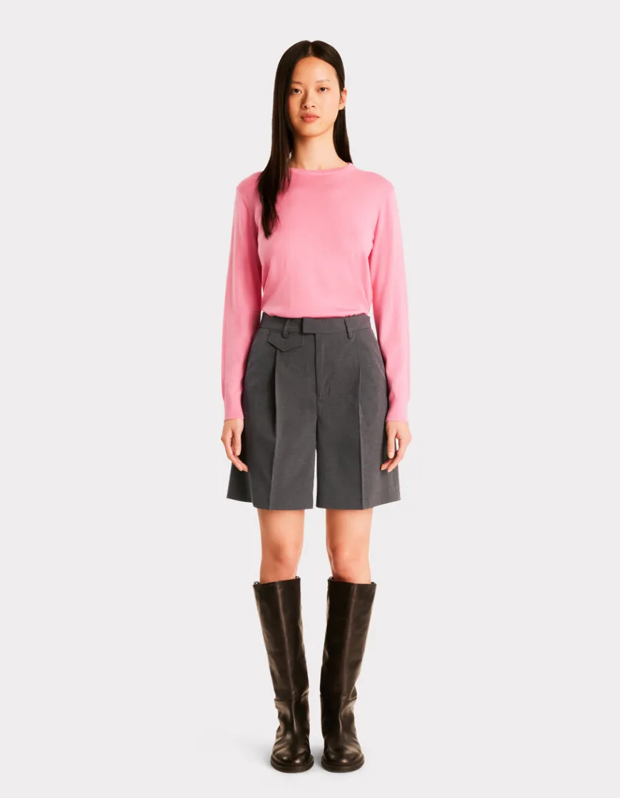 Celio Bermuda habillé - gris^Femme Les Tailleurs|Jupes & Shorts