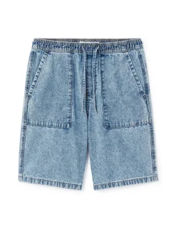 Celio Bermuda straight en jean - bleu clair^Homme Shorts Et Bermudas|Shorts Et Bermudas