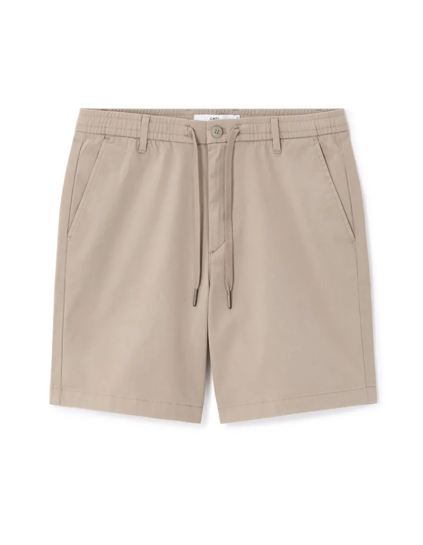 Celio Bermuda stretch - beige^Homme Shorts Et Bermudas|Shorts Et Bermudas