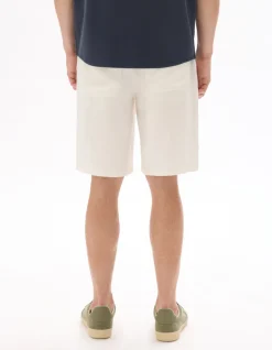 Celio Bermuda TENCEL™ Lyocell et lin mélangé - écru^Homme Shorts Et Bermudas|Shorts Et Bermudas