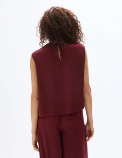 Celio Blouse satiné sans manches -^Femme Chemises & Blouses|Les Ensembles