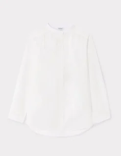 Celio blouse voile de coton - écru^Femme Chemises & Blouses