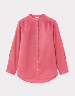 Celio blouse voile de coton - rose^Femme Chemises & Blouses