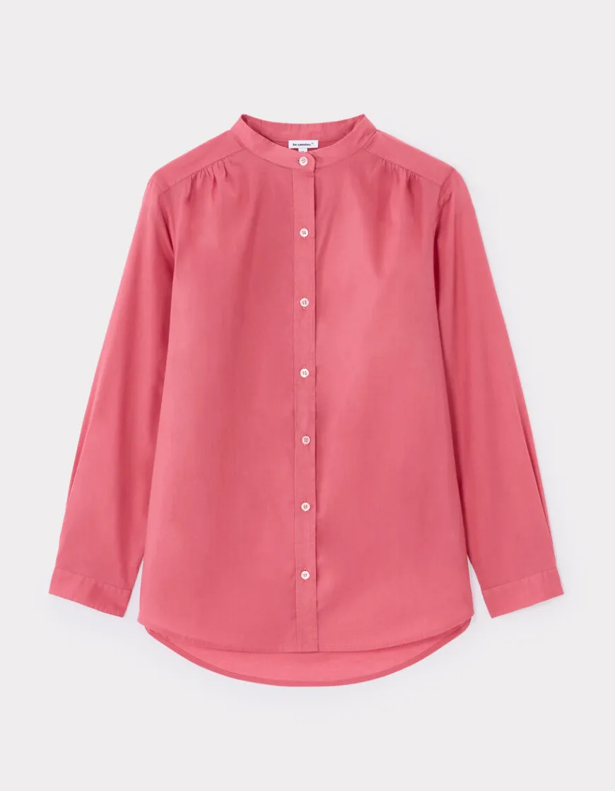 Celio blouse voile de coton - rose^Femme Chemises & Blouses