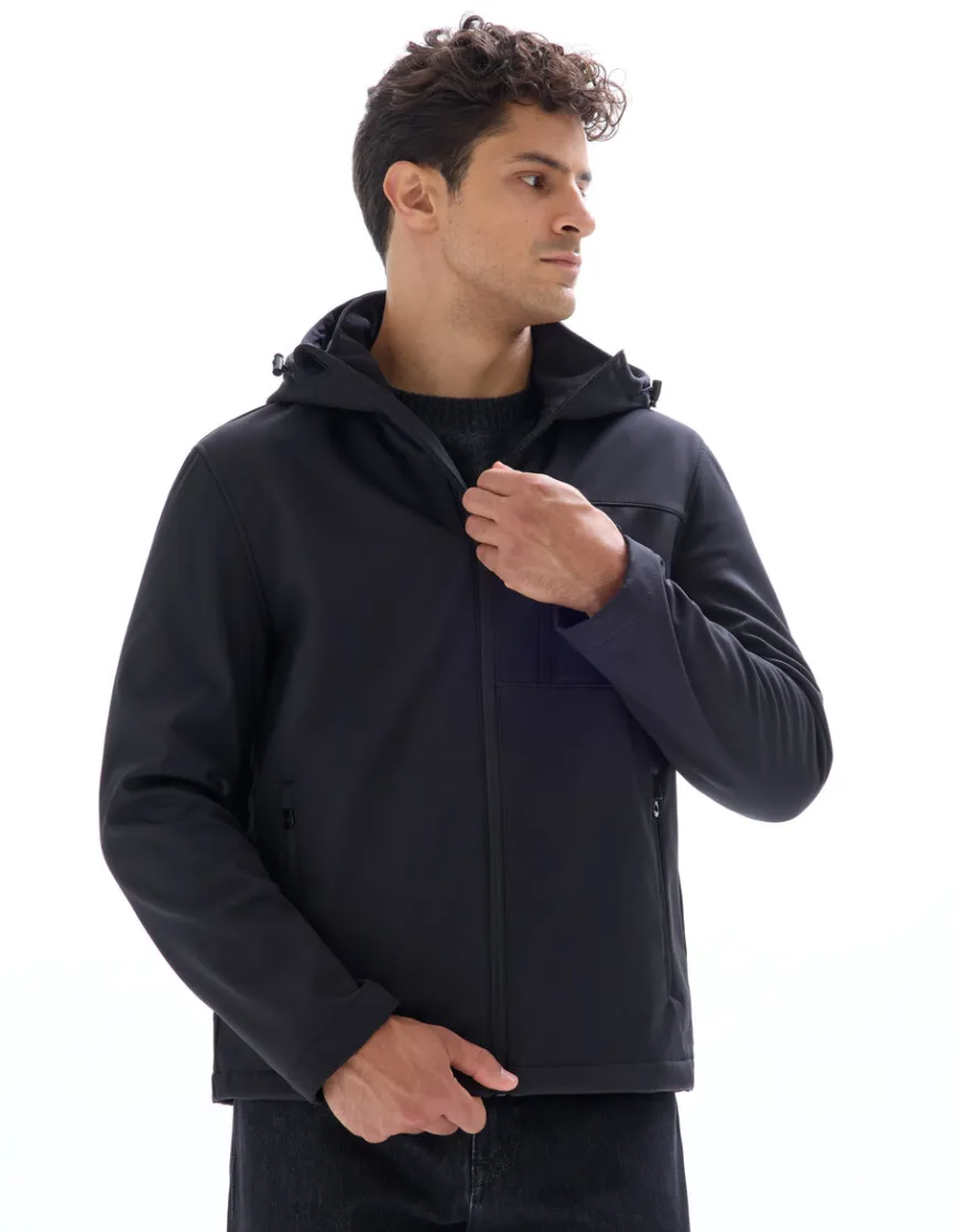 Celio Blouson softshell à capuche -^Homme Blousons|Vestes