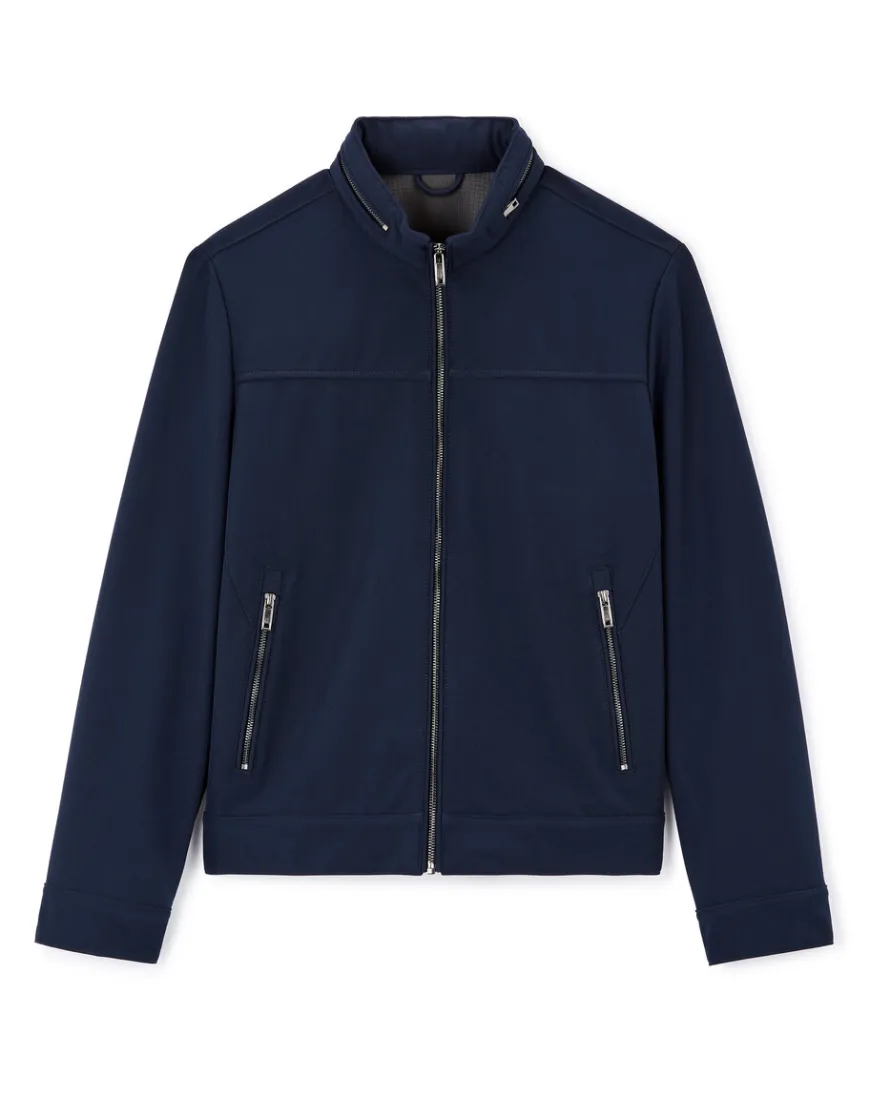 Celio Blouson softshell col montant - marine^Homme Manteaux|Blousons
