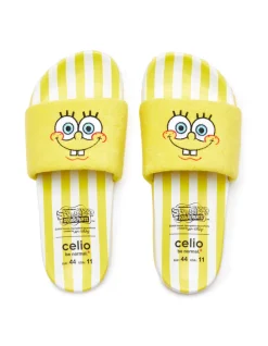 Celio Bob l’éponge - Claquette^Homme Chaussures|Collabs