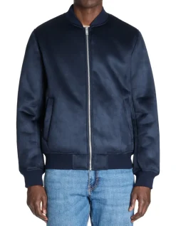 Celio Bomber col bomber - marine^Homme Manteaux|Blousons