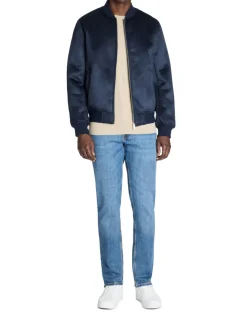 Celio Bomber col bomber - marine^Homme Manteaux|Blousons