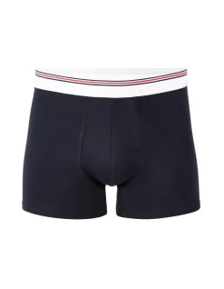 Celio Boxer coton stretch ceinturé contrastée - marine^Homme Boxers