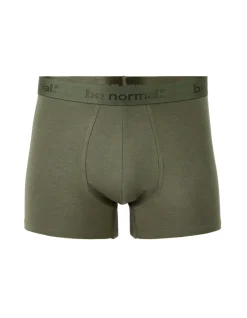 Celio Boxer en coton stretch uni - kaki^Homme Boxers