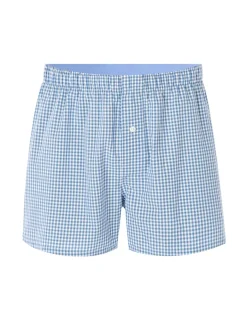 Celio Caleçon 100% coton à carreaux vichy -^Homme Caleçons