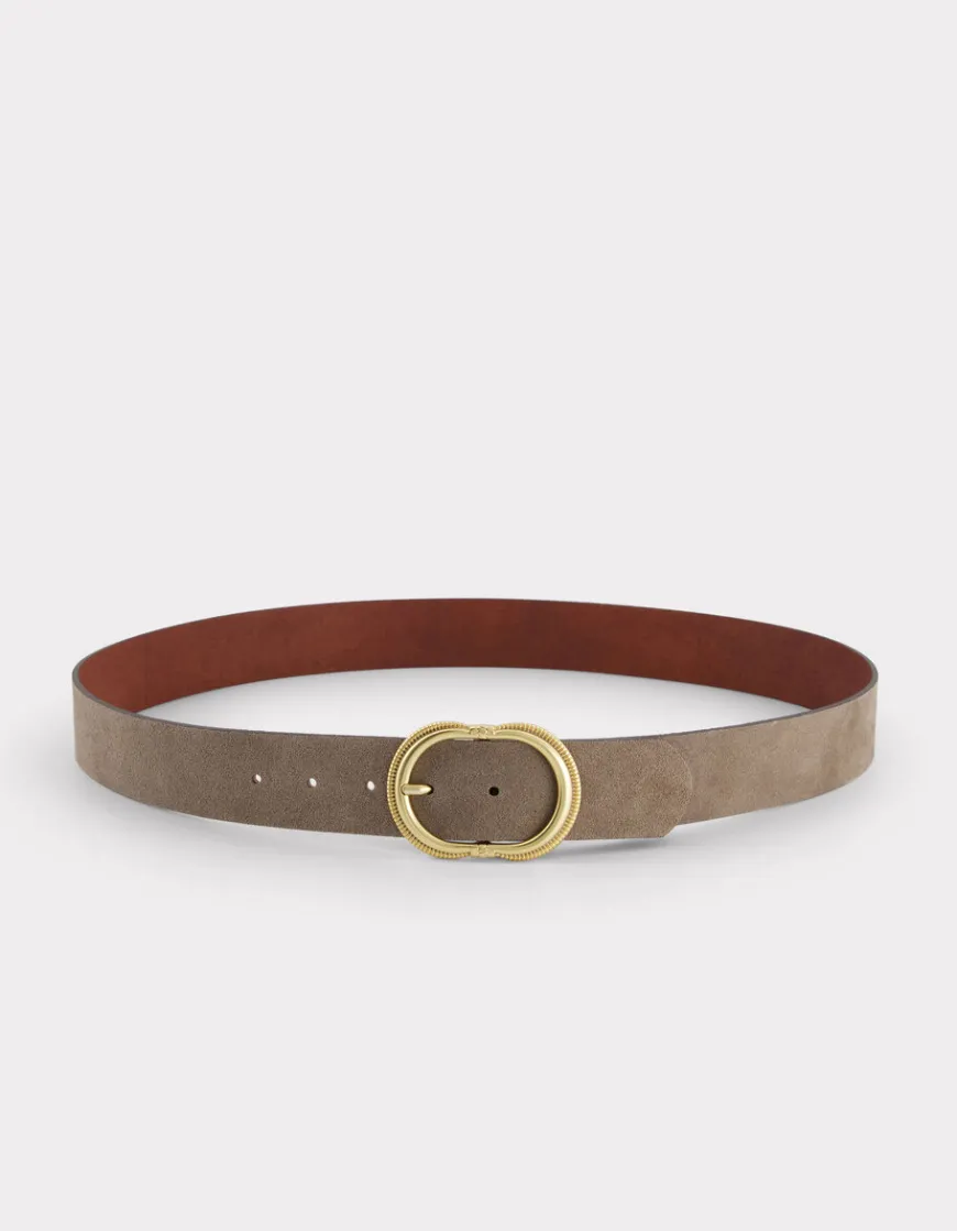 Celio Ceinture en cuir colorée - gris^Femme Ceintures