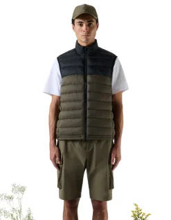 Celio Chamonix-Mont-Blanc - Doudoune sans manches kaki^Homme Collabs
