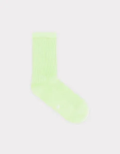 Celio Chaussettes courtes en coton - vert^Femme Chaussettes