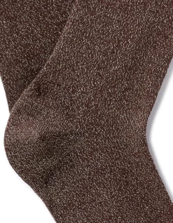 Celio Chaussettes courtes en lurex - marron^Femme Chaussettes