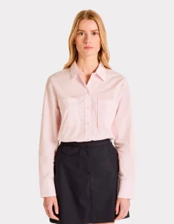 Celio Chemise coton Large - rose^Femme Chemises & Blouses