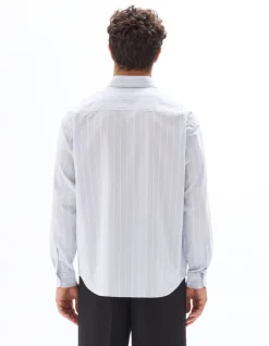 Celio Chemise loose en oxford rayé -^Homme Chemises
