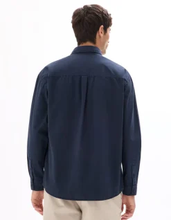 Celio Chemise loose unie 100% coton -^Homme Chemises