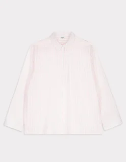 Celio Chemise rayée avec ouverture coté - rose^Femme Chemises & Blouses