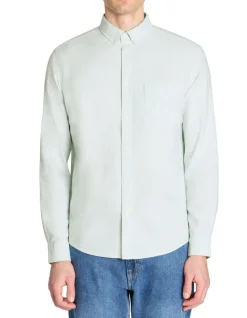 Celio Chemise regular 100% coton oxford - menthe^Homme Chemises