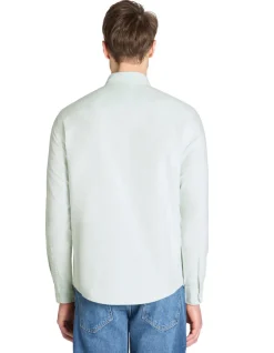 Celio Chemise regular 100% coton oxford - menthe^Homme Chemises