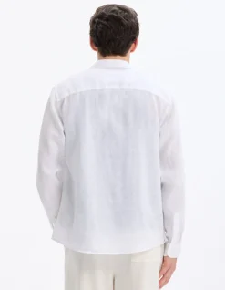 Celio Chemise regular 100% lin -^Homme Chemises|Sélection Lin