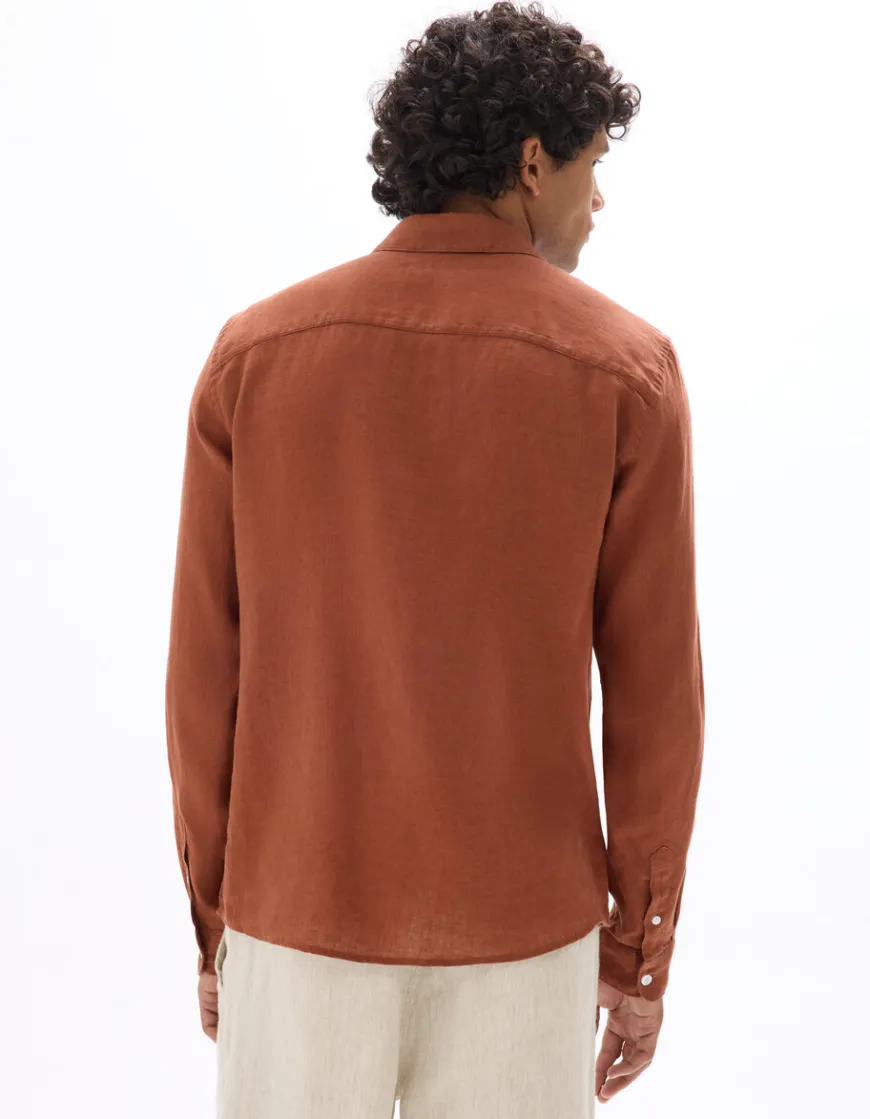 Celio Chemise regular 100% lin -^Homme Chemises|Sélection Lin