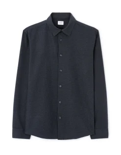 Celio Chemise regular à pois 100% coton - marine^Homme Chemises