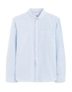 Celio Chemise regular à rayures en coton oxford -^Homme Chemises