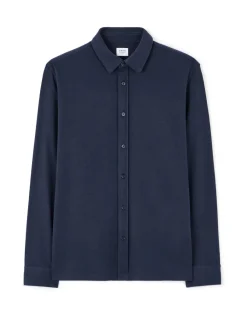 Celio Chemise regular casual coton mélangé - marine^Homme Chemises