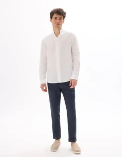 Celio Chemise regular col fantaisie 100% lin -^Homme Chemises|Sélection Lin