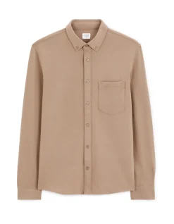 Celio Chemise regular coton piqué stretch -^Homme Chemises