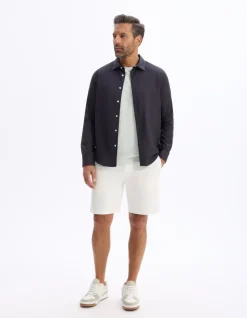 Celio Chemise regular en coton viscose -^Homme Chemises