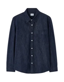 Celio Chemise regular en jean 100% coton - marine^Homme Chemises