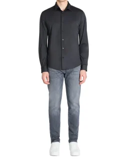 Celio Chemise slim à col français stretch -^Homme Chemises