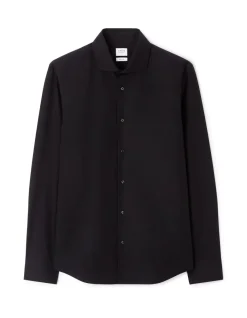 Celio Chemise slim unie en coton -^Homme Chemises|Chemises Habillées