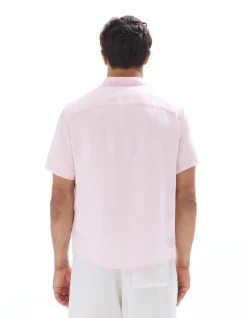 Celio Chemisette regular 100% lin -^Homme Chemises Manches Courtes|Chemises
