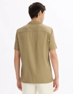 Celio Chemisette regular 100% viscose -^Homme Chemises Manches Courtes|Chemises