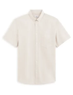 Celio Chemisette regular oxford 100% coton -^Homme Chemises Manches Courtes|Chemises