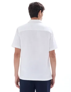 Celio Chemisette regular slubbés 100% coton -^Homme Chemises Manches Courtes|Chemises