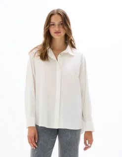 Celio Chemisier en coton -^Femme Chemises & Blouses